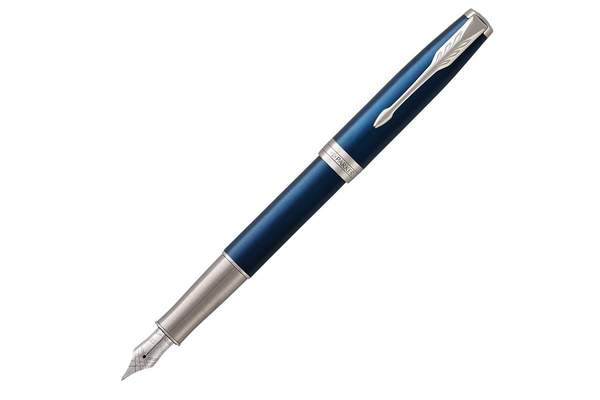 Ручка перьевая Parker Sonnet Blue Lacquer PT