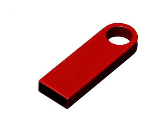 USB 2.0-флешка на 4 Гб с мини чипом и круглым отверстием (id: 5814) 