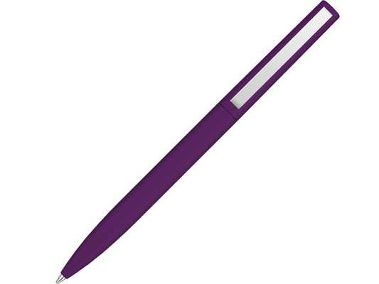Ручка металлическая шариковая Bright F Gum soft-touch (id: 6543) 