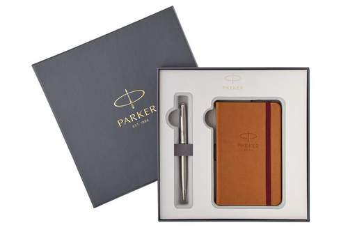 Parker Sonnet Stainless Steel + блокнот
