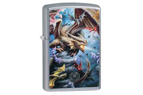 Zippo Anne Stokes Street Chrome