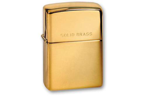 Zippo Classic High Polish Brass