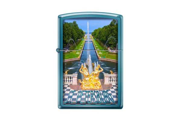Zippo Петергофский фонтан