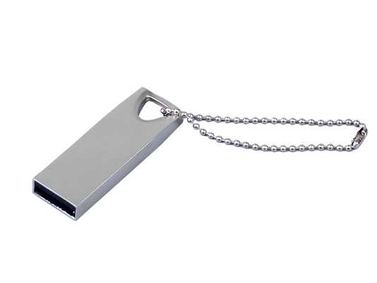 USB 2.0-флешка на 512 Мбайт с мини чипом и отверстием для цепочки (id: 5869) 