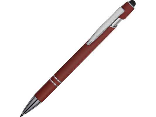 Ручка-стилус металлическая шариковая Sway soft-touch (id: 5538) 