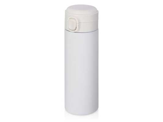 Вакуумная термокружка c кнопкой Guard, soft-touch, 400 мл, тубус (id: 6599) 