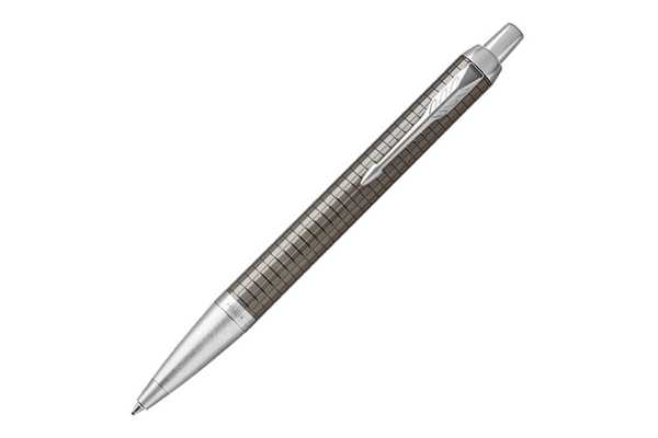 Шариковая ручка Parker IM Premium Dark Espresso Chiselled CT