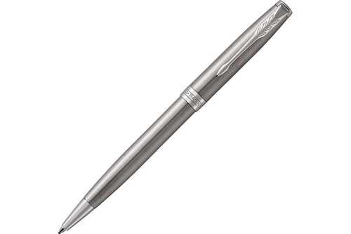 Шариковая ручка Parker Sonnet , Stainless Steel CT, стержень: M, цвет чернил: black , в подарочной упаковке