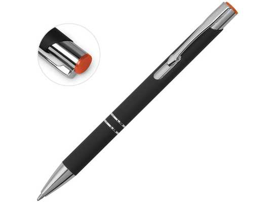 Ручка металлическая шариковая Legend Mirror Gum soft-touch (id: 5528) 