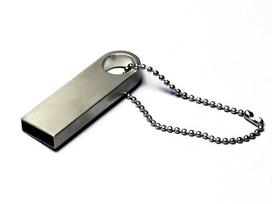 USB 2.0-флешка на 128 Гб с мини чипом и круглым отверстием (id: 5836) 