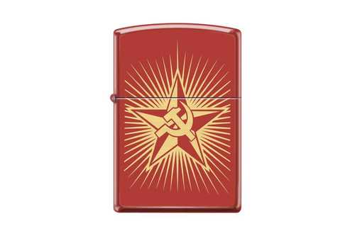 Zippo Серп и Молот и Звезда