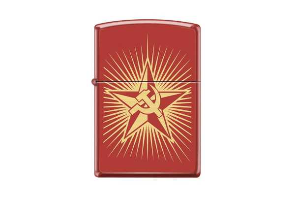 Zippo Серп и Молот и Звезда