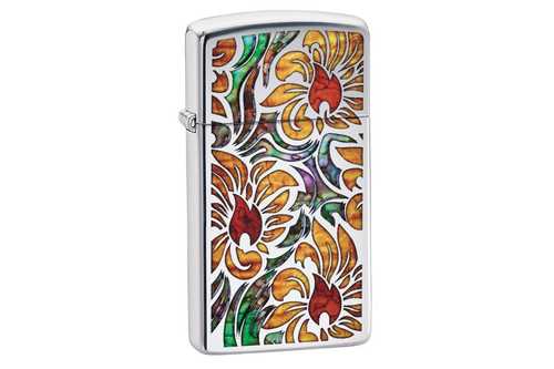 Zippo Slim High Polish Chrome