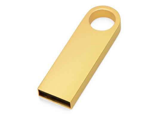 USB 2.0- флешка на 16 Гб с мини чипом, компактный дизайн с круглым отверстием (id: 5762) 