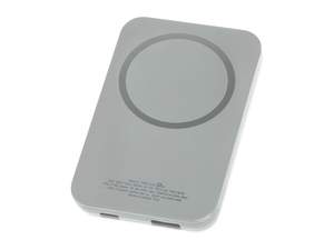 Магнитный беспроводной внешний аккумулятор с быстрой зарядкой QC/PD 20 Вт MagnetIQ, 5000 mAh