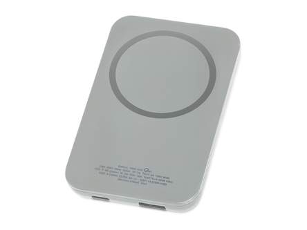 Магнитный беспроводной внешний аккумулятор с быстрой зарядкой QC/PD 20 Вт MagnetIQ, 5000 mAh