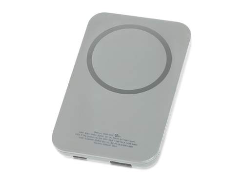 Магнитный беспроводной внешний аккумулятор с быстрой зарядкой QC/PD 20 Вт MagnetIQ, 5000 mAh
