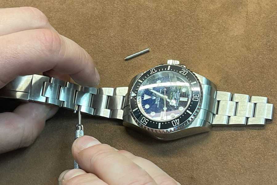 Ремонт браслета на часах Rolex Ремонт и обслуживание часов - примеры наших работ