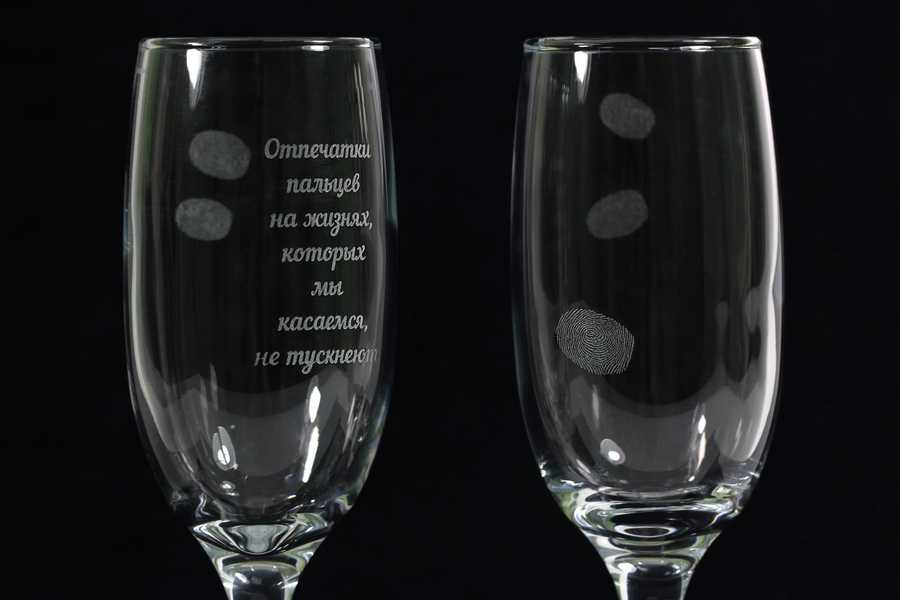  Гравировка на стекле - примеры наших работ