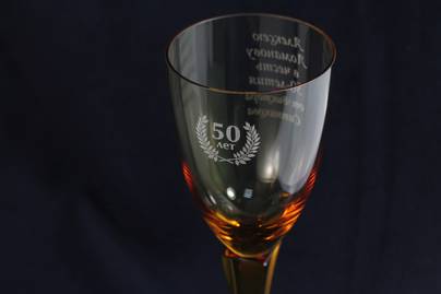  Гравировка на стекле - примеры наших работ