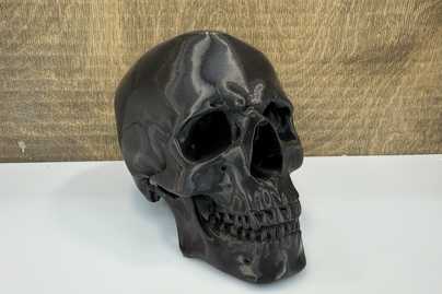 череп из pla 3D печать - примеры наших работ