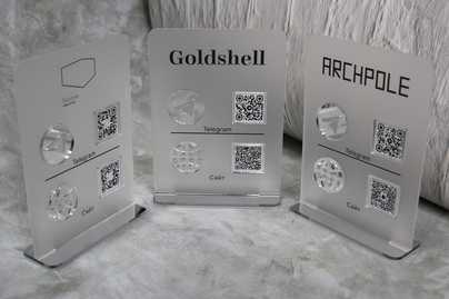  Таблички с QR-кодом - примеры наших работ