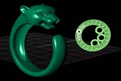 Шаг №1 - изготовление 3D-модели Изготовление ювелирных изделий - примеры наших работ