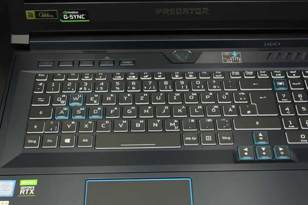 Немецкий Acer Predator Гравировка клавиатур - примеры наших работ