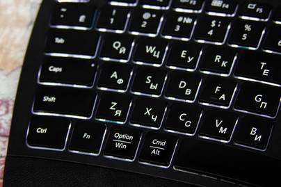 ProtoArc EK01 с подсветкой фото №1 Гравировка клавиатур - примеры наших работ