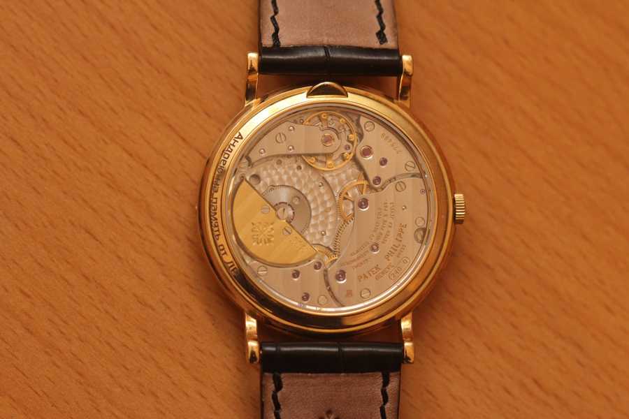 Сложная гравировка на часах Patek Philippe за 60.000$ Гравировка на часах - примеры наших работ