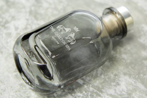 Логотип отеля для емкости под мыло  - примеры наших работ