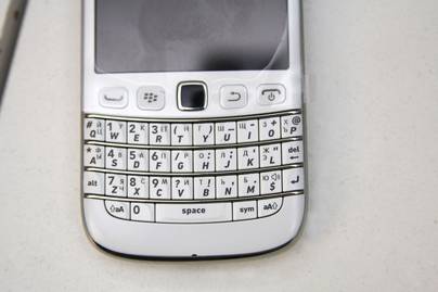 Blackberry 2010 Гравировка клавиатур телефонов - примеры наших работ