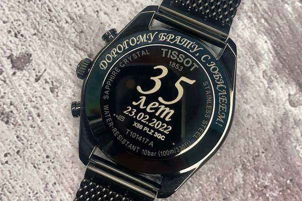 Черный глянцевые Tissot  - примеры наших работ