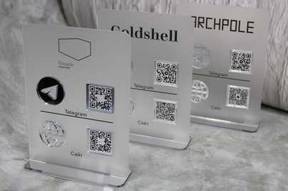  фото №1 Таблички с QR-кодом - примеры наших работ