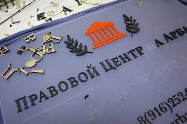  Таблички из оргстекла - примеры наших работ
