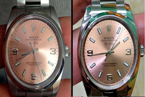 Восстановление внешнего вида часов Rolex Полировка часов - примеры наших работ