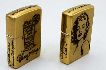 Zippo 254B Гравировка на зажигалках - примеры наших работ