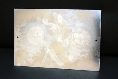 Никелированная латунь 5мм фото №2 Ритуальные таблички - примеры наших работ