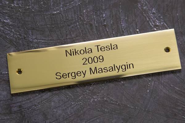 Глянцевая латунь 2мм премиум  - примеры наших работ