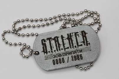 S.T.A.L.K.E.R Зов Припяти Гравировка на жетонах лазером - примеры наших работ