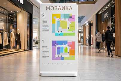  Навигация для бизнес центра, торгового центра, жилого комплекса, организации - примеры наших работ
