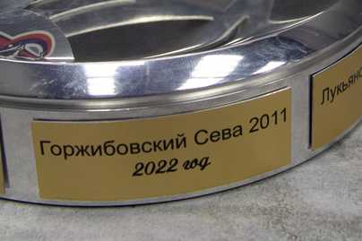 Алюминий с загибом фото №1 Изготовление шильдиков - примеры наших работ