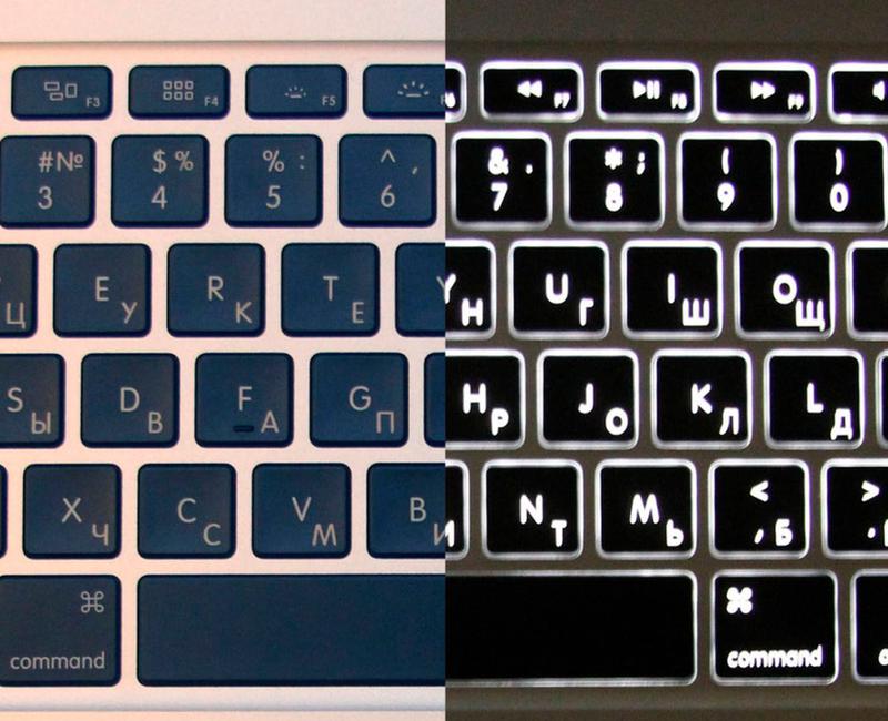 Гравировка клавиатур Apple - примеры наших работ